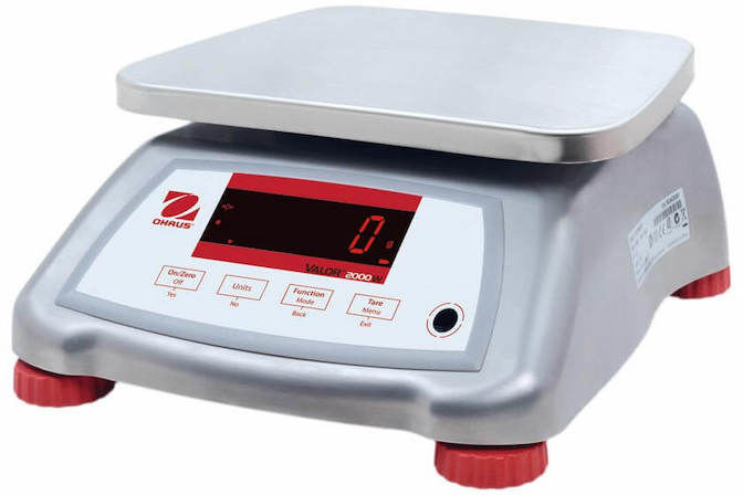Stalgast Waga kuchenna pomocnicza - zakres ważenia do 30 kg wodoodporna 730311