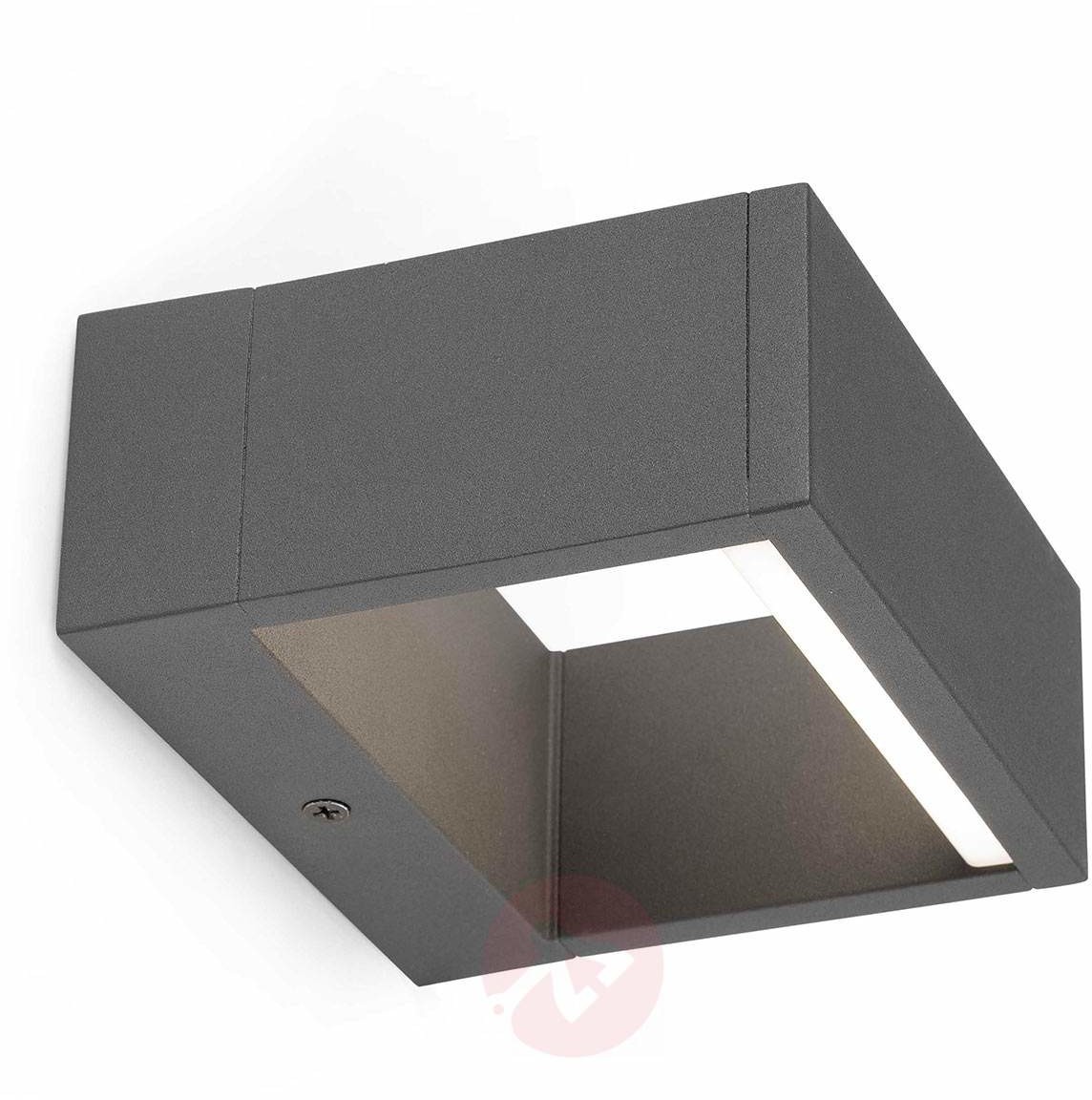 Faro Barcelona Faro Alp Zewnętrzny kinkiet LED Antracytowy, 1-punktowy 74450