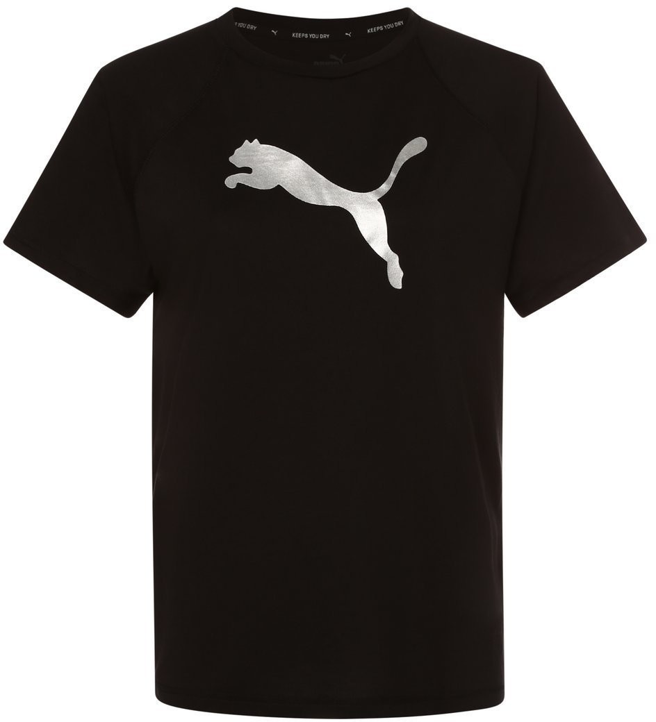 Puma T-shirt damski, czarny