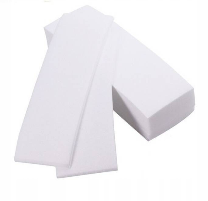 Flizelinowe paski do depilacji do wosku 100 sztuk