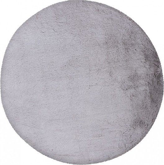 Obsession Dywan Cha Cha okrągły 80 cm srebrny cha535silv080080r