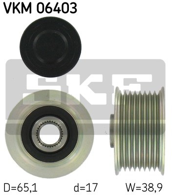 SKF Sprzęgło jednokierunkowe alternatora VKM 06403