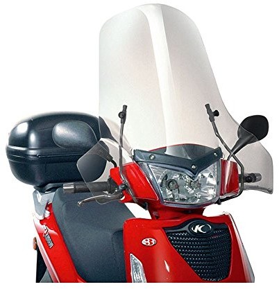 Givi Givi 137AG Airstar osłona przed wiatrem z ochroną krawędzi, przezroczysta 137A