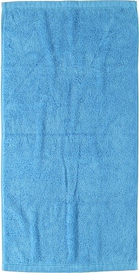 Cawo Ręcznik Lifestyle Sport gładki 50 x 100 cm lazurowy 7007 177 50/100