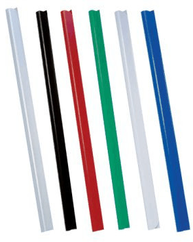 Grzbiet wsuwany 10 mm Czarny 10 szt.)