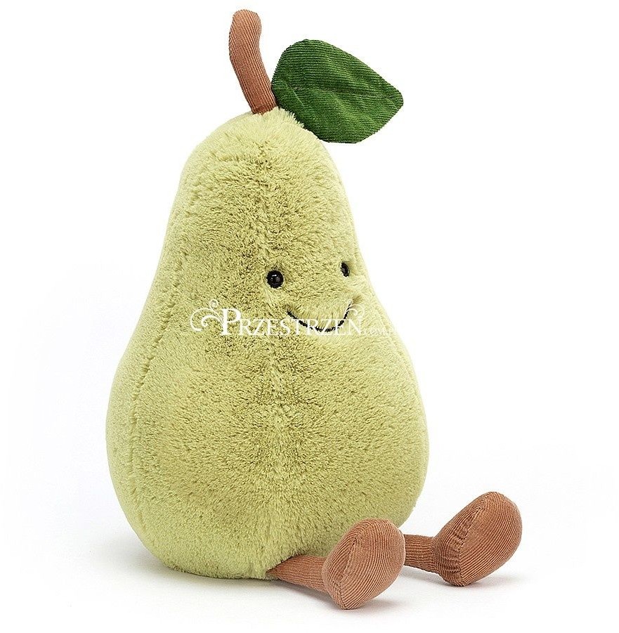 Jellycat MASKOTKA PLUSZOWA Uśmiechnięta Gruszka - z 28 cm duża A2PR