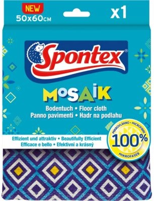 Spontex Ściereczka podłogowa Mosaik 19100109 Niebieski