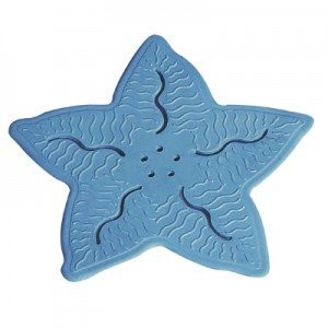 MSV Guma antypoślizgowa 5- 140314 + węglanów de Etoile wapnia niebieska, 12 x 12 x 0,1 cm 140314