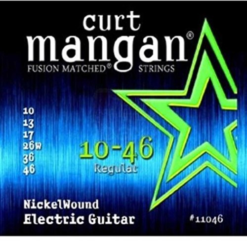 CURT MANGAN STRINGS Curt Mangan struny do gitary elektrycznej 10-46 z niklem 11046