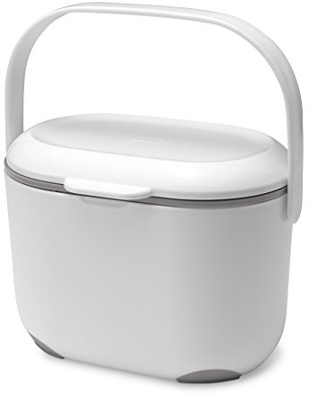 Addis kompostownik kuchenny mały, 2,5 l, biało-zielony, biało-szary 515631