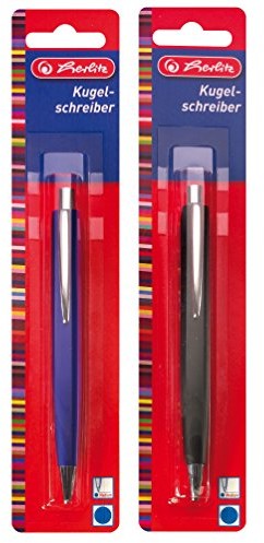Herlitz ball point Pen Grip, 1 sztuki w kartę blistrową 4008110166032