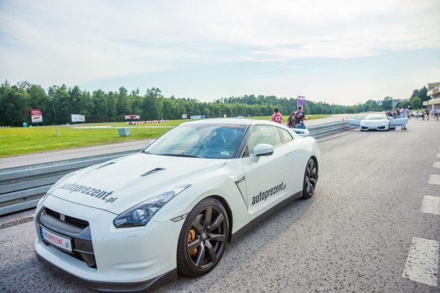 Jazda Nissan GT-R - kierowca - Silesia Ring Tor Główny - 1 okrążenie JNGTRSR1