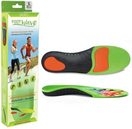 Footwave Profesjonalne wkładki ortopedyczne - SPORTOWE wspierająco-amortyzujące FootWave (Sport) 000202
