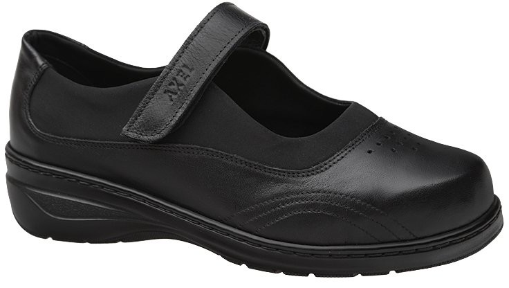 Axel Półbuty na haluksy Comfort 1820 K Czarne Stretch Kosela Medic 20348