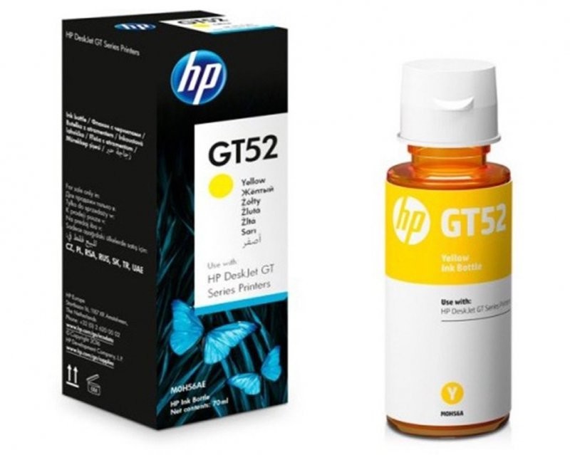 HP HP Tusz nr GT52 M0H56AE Yellow 8000sh butelka 70 ml