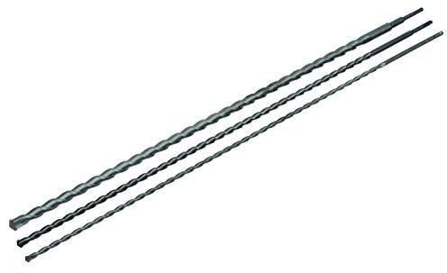 AVit Niezwykłe 1 m kamienia wiertło SDS komplet 3-częściowy 12, 16, 24 MM, av08014 AV08014