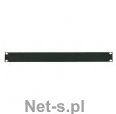 LogiLink Maskownica 19 1U czarna (PN101B)
