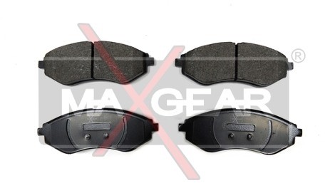 MaxGear Zestaw klocków hamulcowych, hamulce tarczowe 19-0568