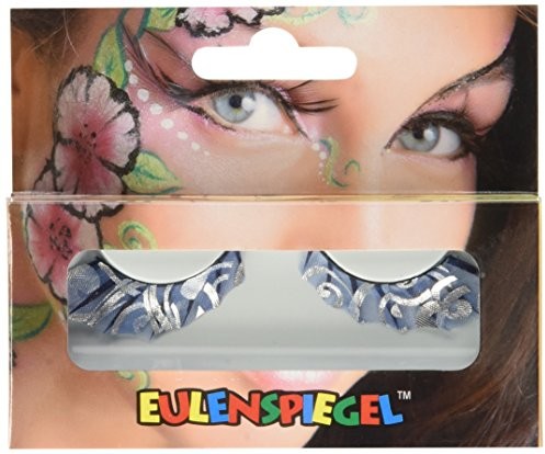 Eulenspiegel Profi-Schminkfarben GmbH Eulenspiegel Rzęsy 000847  , Spider  srebrny 4028362000847