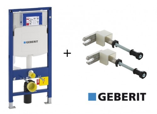 Geberit Duofix stelaż podtynkowy do WC Sigma H112 + wsporniki dystansowe 111.320.00.5+111.815.00.1 111.320.00.5+111.815.00.1