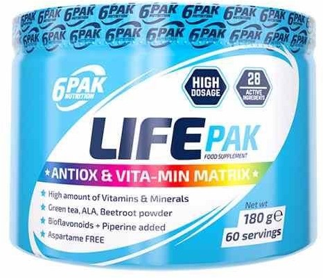 6PAK 6PAK  LIFE Pak - 180g