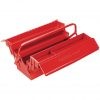 VidaXL Draper Tools Rozkładana skrzynka na narzędzia, 53x20x21cm, czerwona