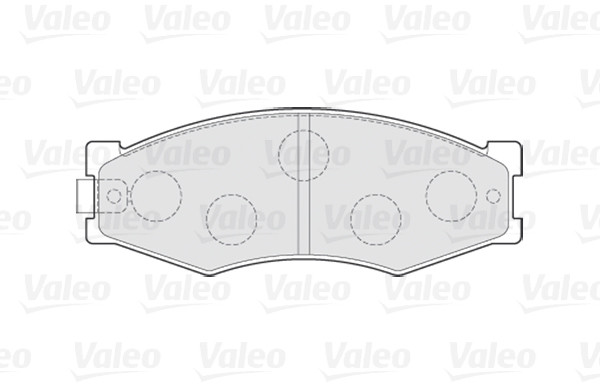 VALEO klocki hamulcowe first 301123 301123