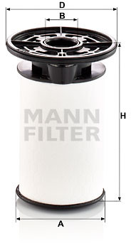 MANN FILTER Filtr paliwa FILTER PU 7014 z PU 7014 z