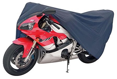 Unbekannt Garaż na motocykl z nylonu rozmiar M (ok. 203 x 89 x 119 cm), niebieski 44230105