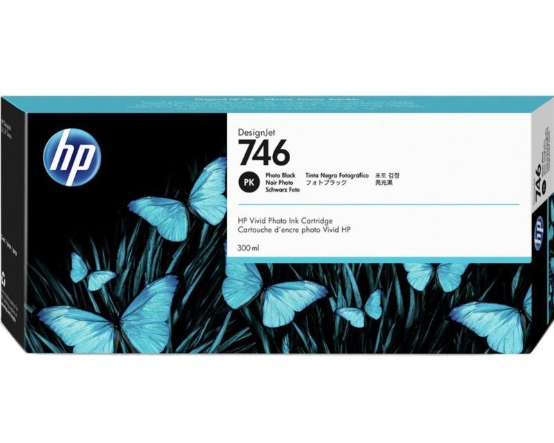 HP HP Tusz nr 746 P2V82A Photo Black 300 ml