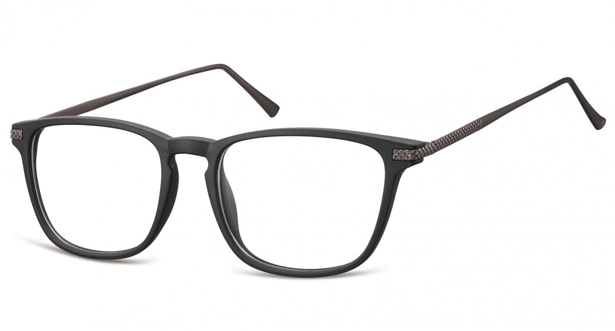 Sunoptic Oprawki korekcyjne Nerdy zerówki CP144 czarne CP144