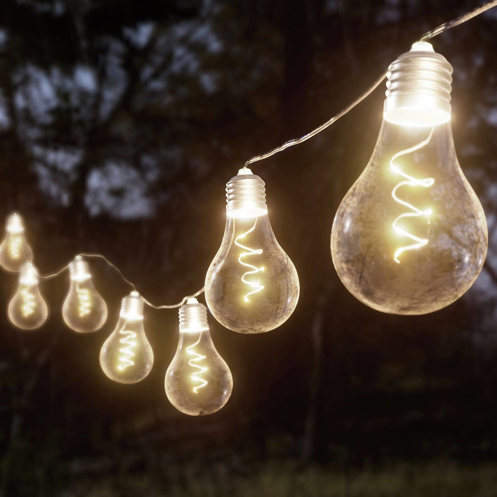 Lindby Lindby Lampini łańcuch świetlny solarny LED