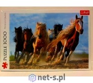 Trefl Puzzle 1000 GALOPUJĄCE KONIE 10446