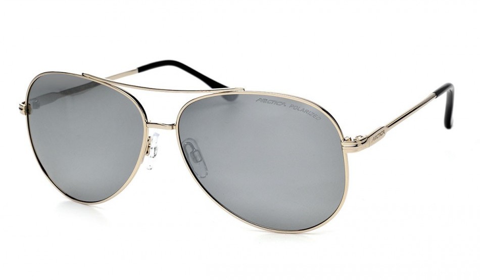 Arctica Okulary Aviator S-230 czarne Pilotki S-230