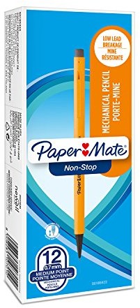 Paper Mate s0189423 sharpw Tunewriter druku ołówki, 0.7 MM,  szt.-Box, żółty S0189423