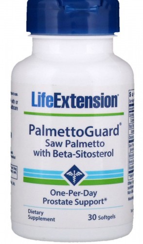 Life Extension PalmettoGuard Saw Palmetto with Beta-Sitosterol (30 kaps) Life Extension 2B38-658C8