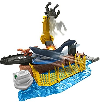 Chaos Jurassic World Jurassic World w porcie Minifigurki Zestaw HFF11 HFF11