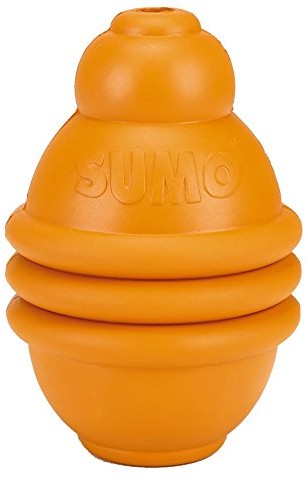 Beeztees beez herbat Sumo Play do zabawy dla psów, 10 x 10 x 15 cm, pomarańczowy