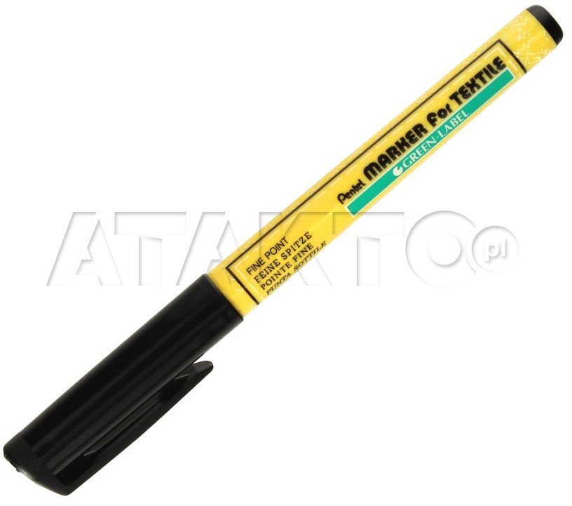 Pentel Marker do tkanin 0.5mm czarny PN5153