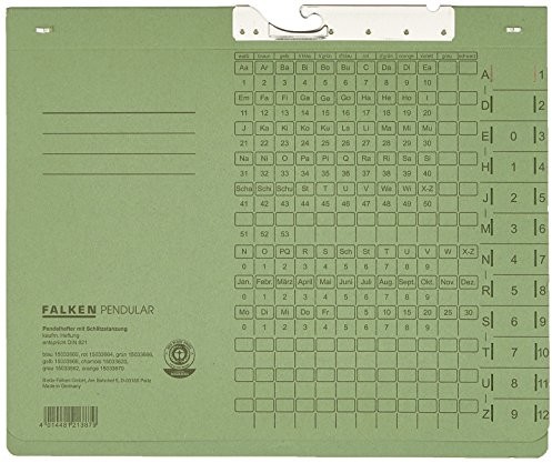 Falken 15033666 wisząca stapler Zielony 15033666