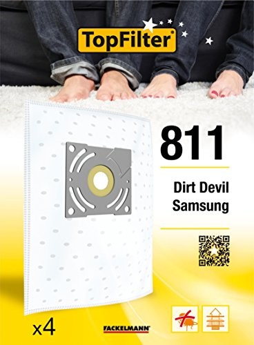 Top Filter 64811 worków do odkurzacza do Samsung Ebony Home Clean nie tkana 30 x 26 x 0,1 cm 64811