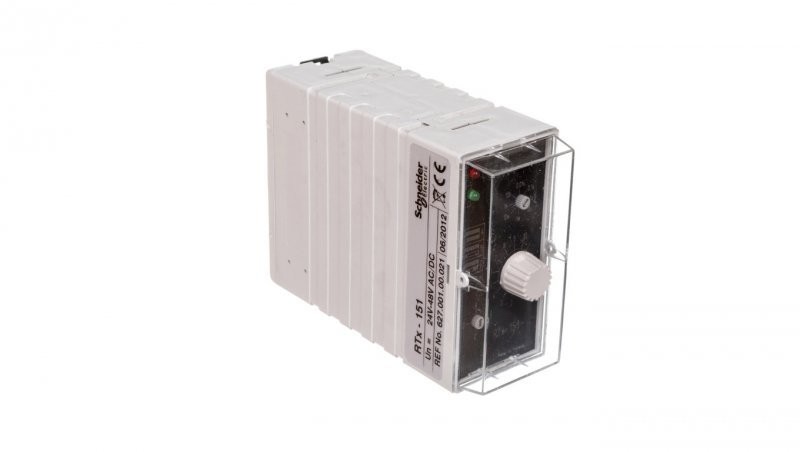 Relpol Przekaźnik czasowy 5A 0,01sek-100h 24-48V AC/DC RTX-151 24/48 2000671 2000671