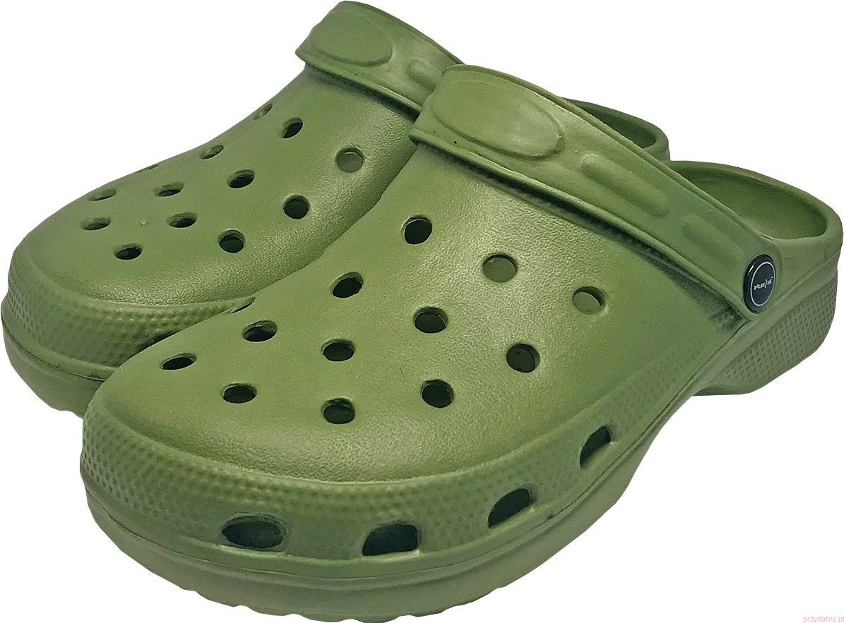 Reis KLAPKI KROKSY SANDAŁY BUTY CHODAKI EVA KHAKI r.45 RAWBCDOTSO45