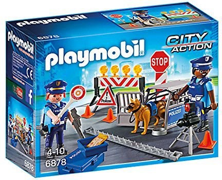 Playmobil Policyjna blokada drogowa 6878