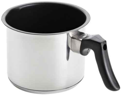 Krüger 2112b garnek do mleka 12 cm m. wylewką ze stali nierdzewnej 2112 B