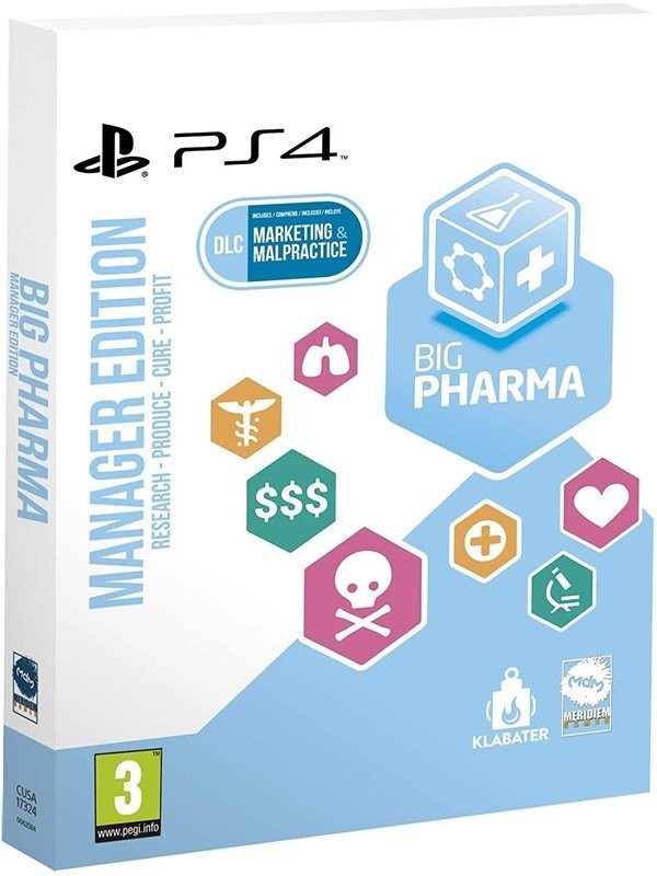 Meridiem Publishing Big Pharma - Special Edition GRA PS4