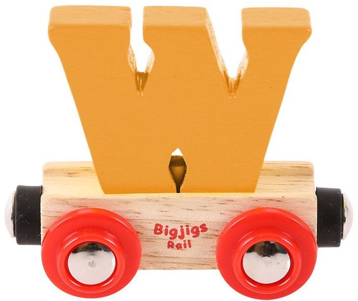 Bigjigs Toys Wagonik literka W