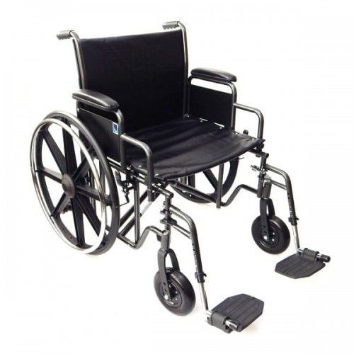 Timago Wózek inwalidzki stalowy wzmocniony maks. obciąż. 225 kg rozm. 61 K7-61