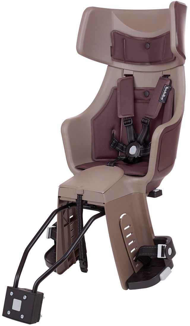 Bobike Maxi Exclusive Tour Toffee Brown fotelik rowerowy do ramy - model 2021 8011300031
