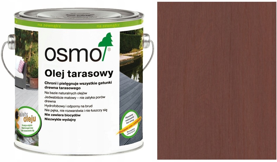 Olej Ochronny do tarasu Osmo massaranduba 0,75 L